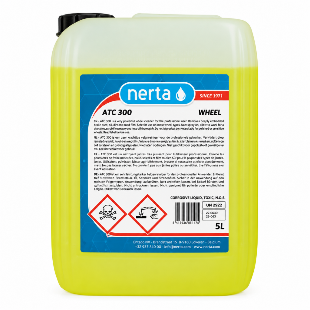 Nerta ATC 300 5 litre aluminium and wheel cleaner container