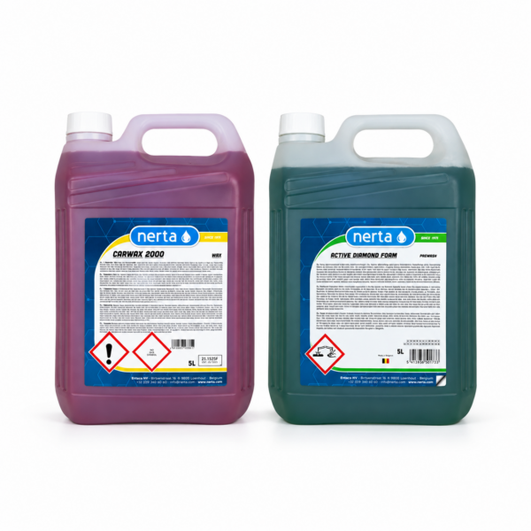 Nerta Ultimate Duo. Active Diamond Foam and Car Wax 2000 5-liter bundle